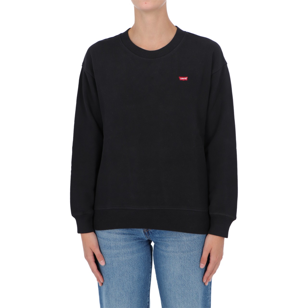 Levi's Donna Felpa Levi&#039;s Donna Girocollo Standard Crew 24688O