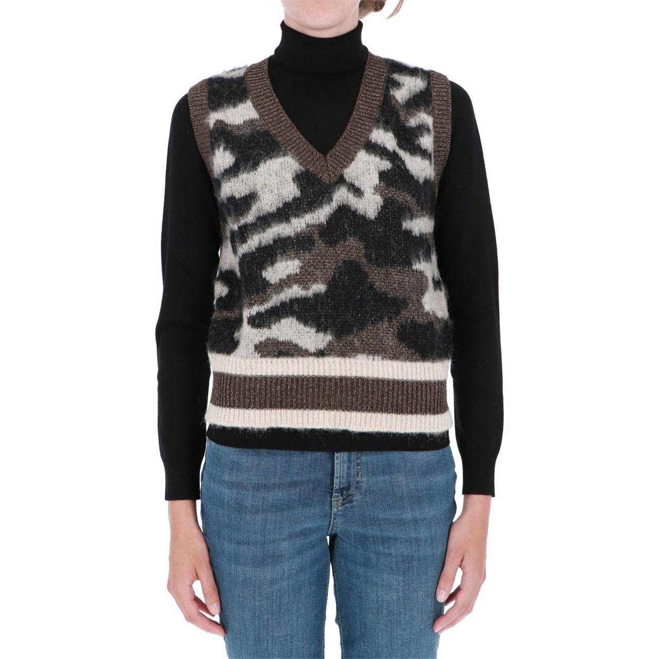 Liu jo Maglia Liu Jo Jeans Donna Chiusa S/M WF2496S