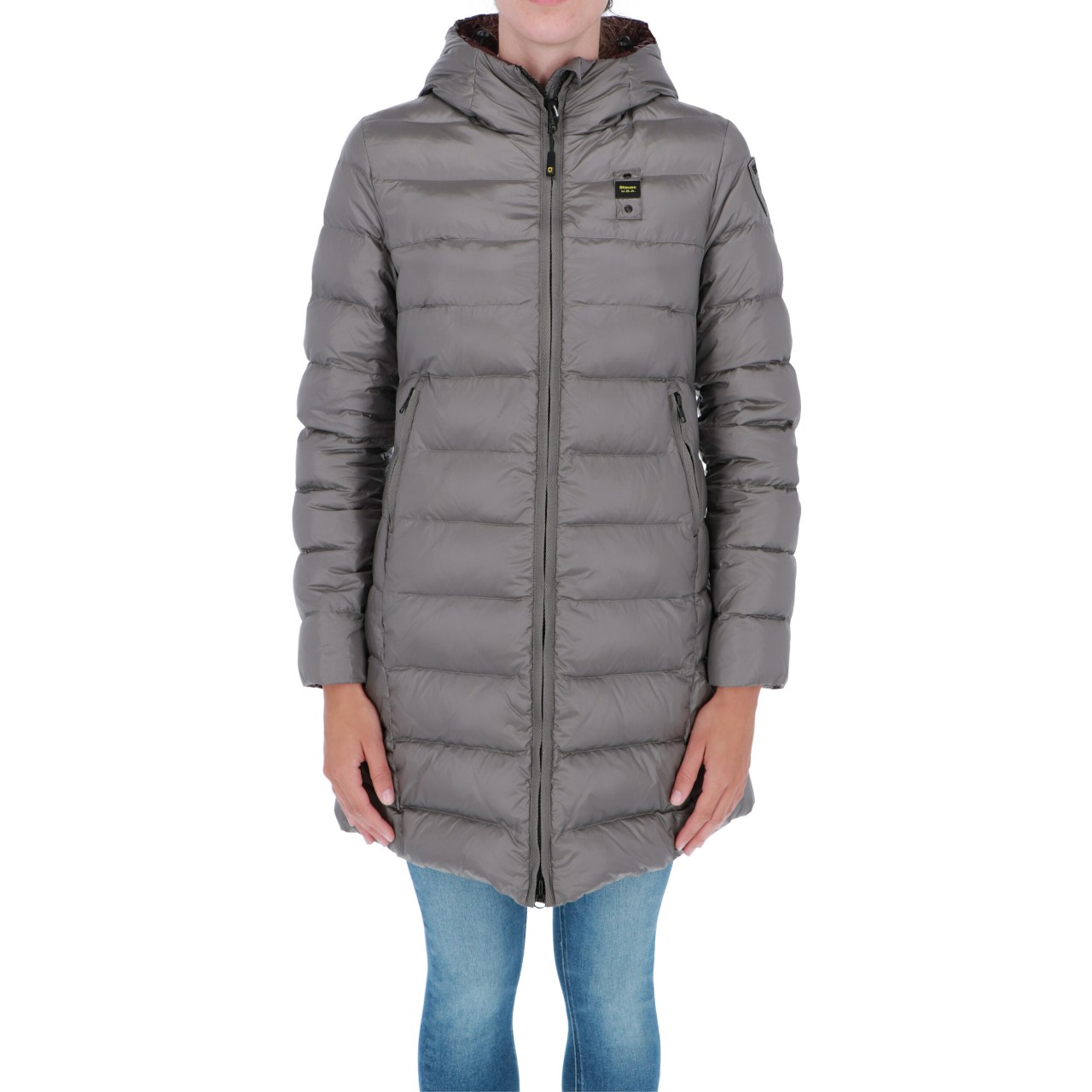 Blauer Donna Piumino Blauer Usa Donna Lungo Cappuccio Trench 3023S