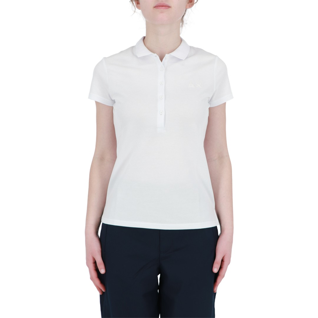 Sun68 Polo Sun 68 Donna Polo Slim Fit Elast A34201V