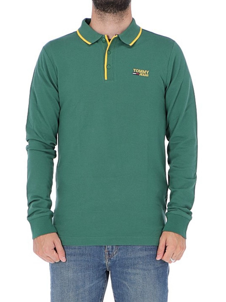 Tommy hilfiger Uomo Polo Tommy Hilfiger Uomo Stretch Long Sleeve 05193I