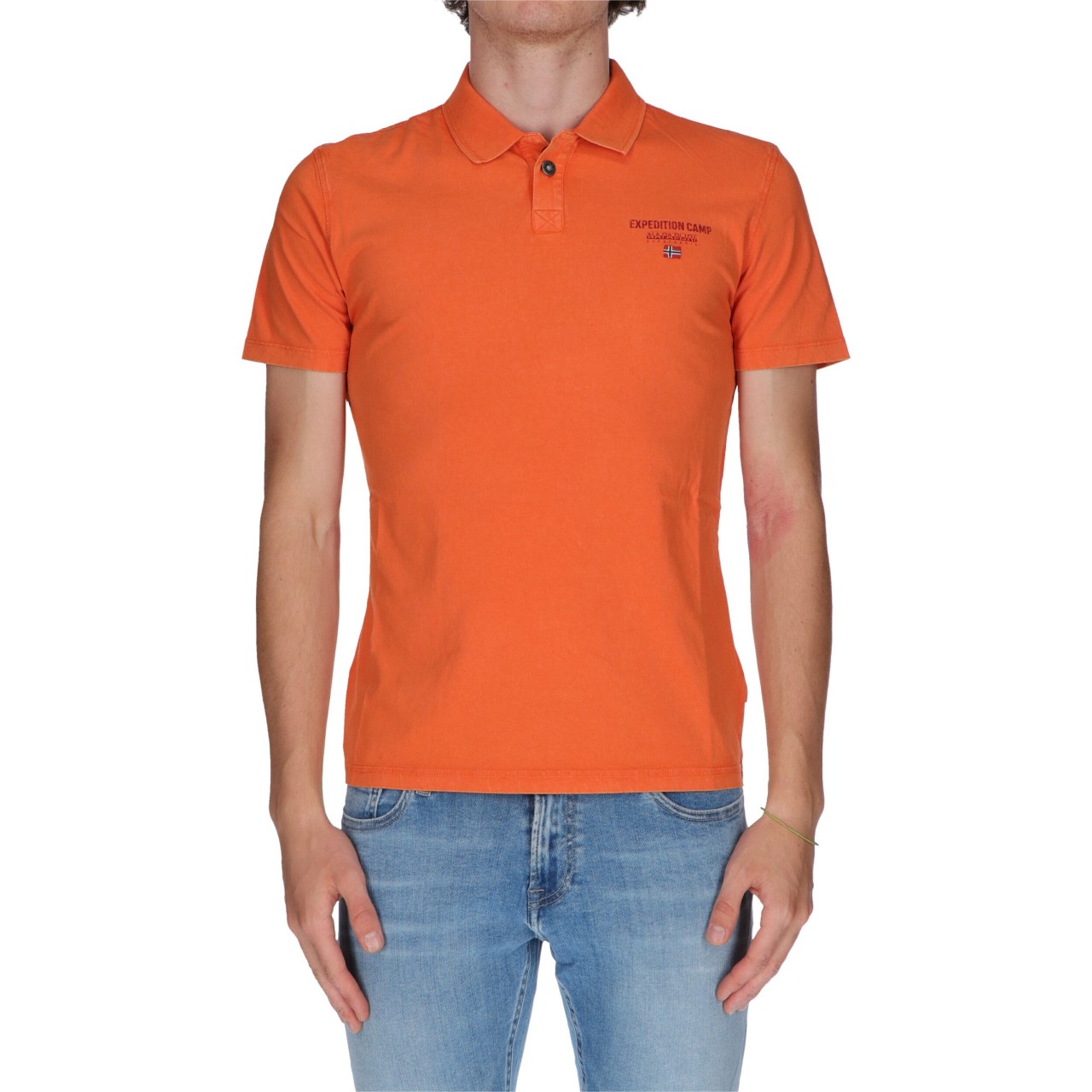 Napapijri Uomo Polo Napapijri Uomo Eonthe Cotone EONTHEL