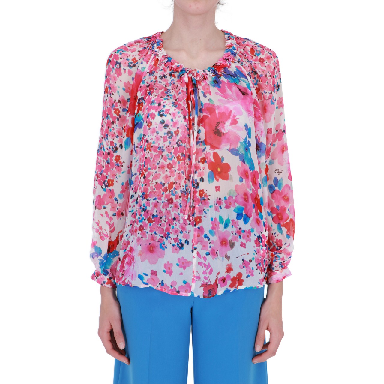 Liu jo Giacca Liu Jo Jeans Donna Tunica Ts Blooming Garden WA3011T