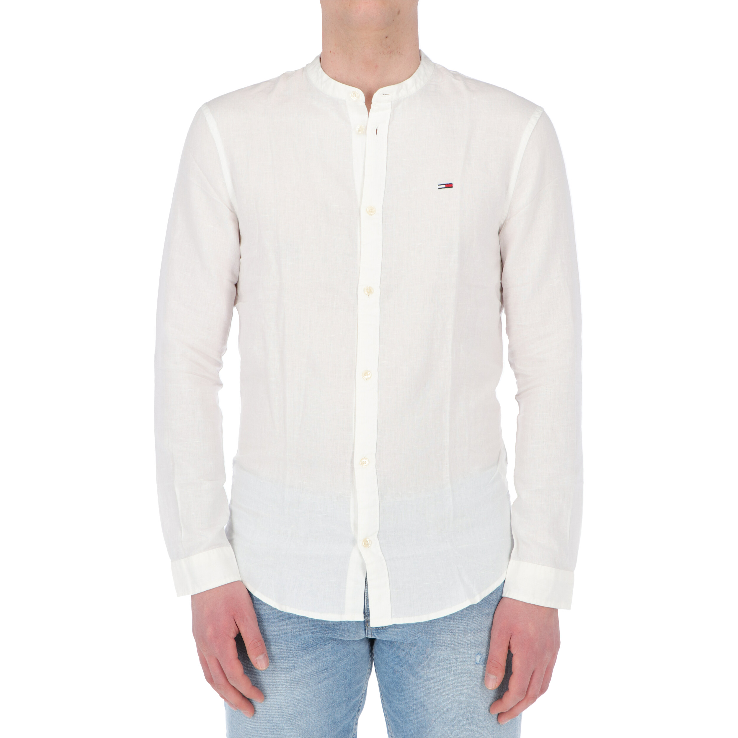 Camicia Tommy Hilfiger Jeans Uomo Mao Lino Blend | CAMICIE | ABBIGLIAMENTO  | UOMO | Ochner Shop