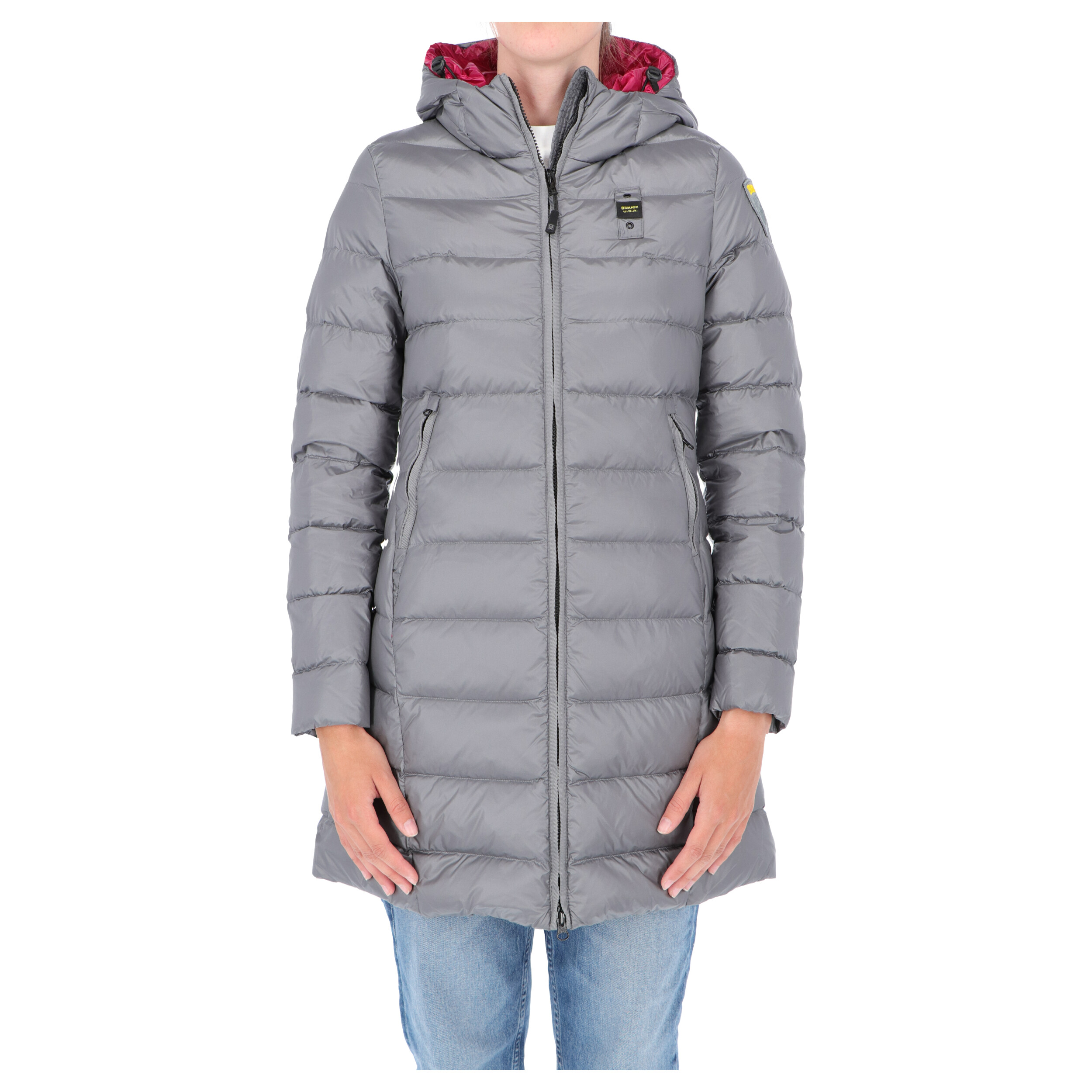 Piumino Blauer Usa Donna Cappuccio Basic Lungo 90/10 | PIUMINI |  ABBIGLIAMENTO | DONNA | Ochner Shop
