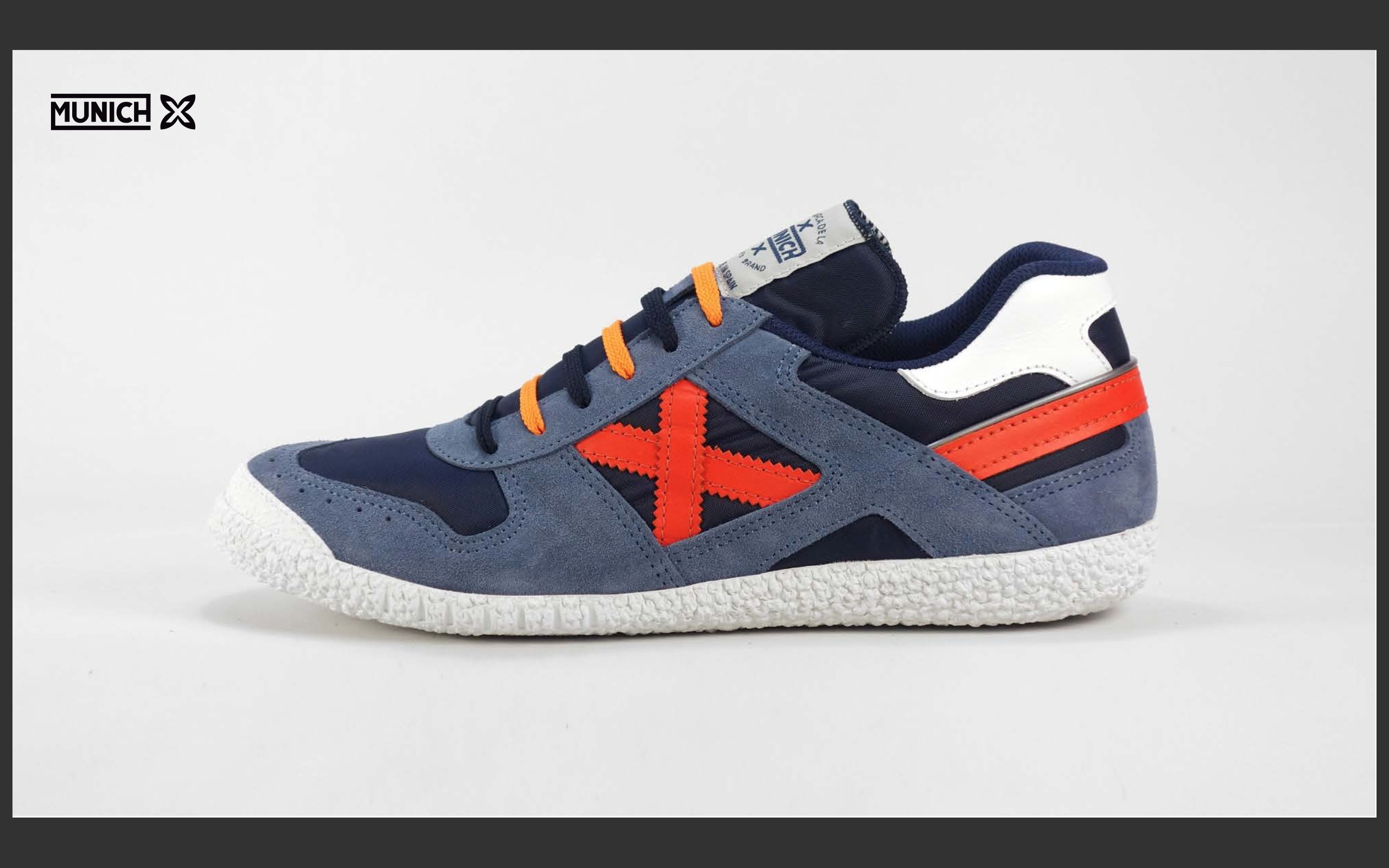 MUNICH - Scarpa Munich X Uomo Goal Classic Pelle 1519 BLU - Sneaker |  Bowdoo.com