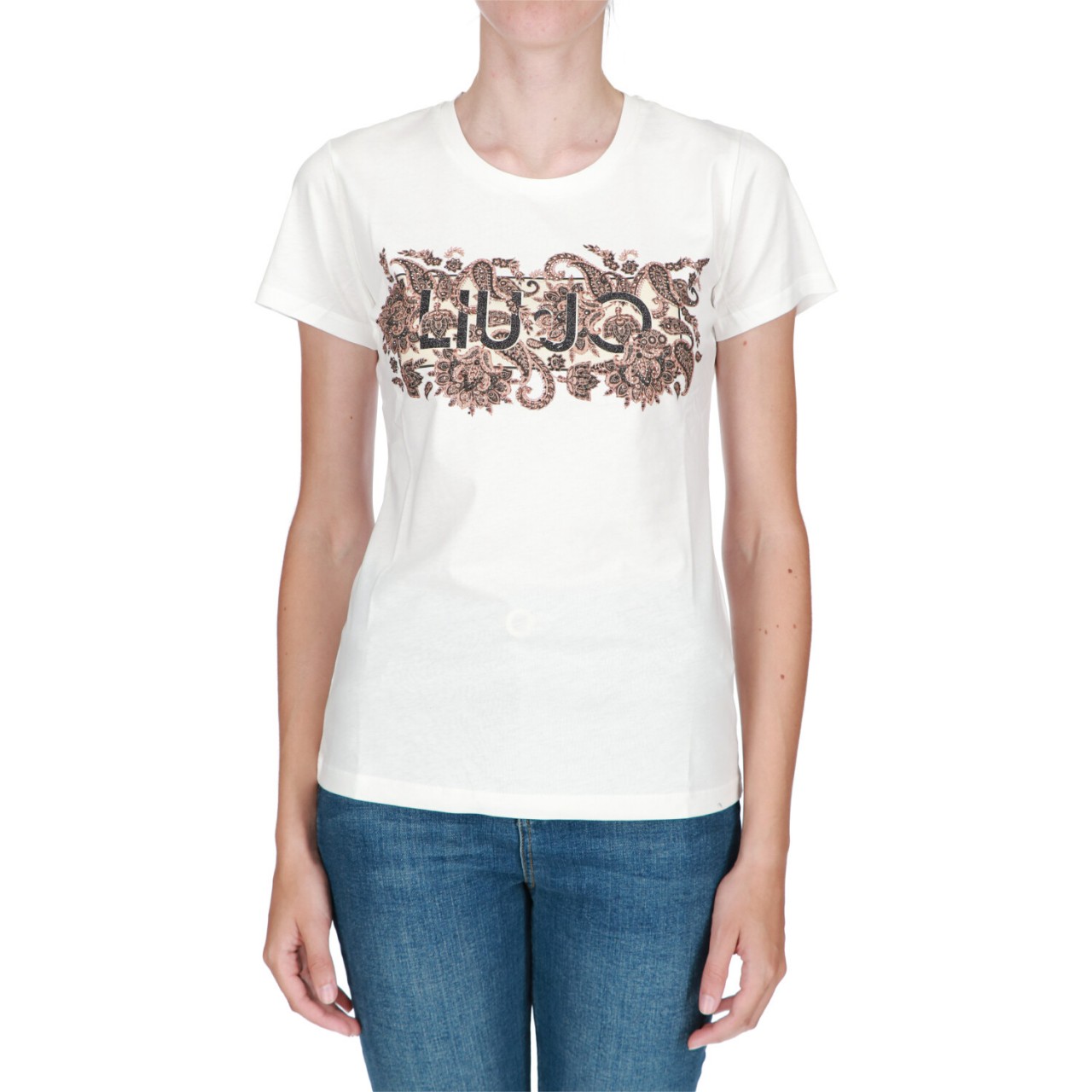 Liu jo Tshirt Liu Jo Jeans Donna Moda M/C MF3382U