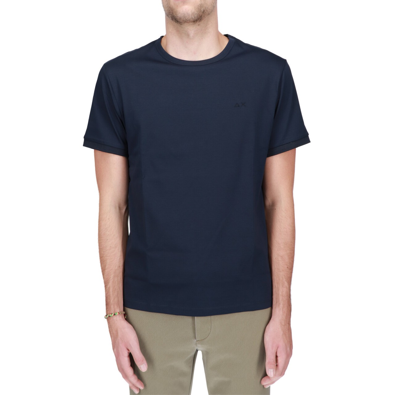 Sun68 Tshirt Sun 68 Uomo Pocket Solid Short Sleeves3 T43101U