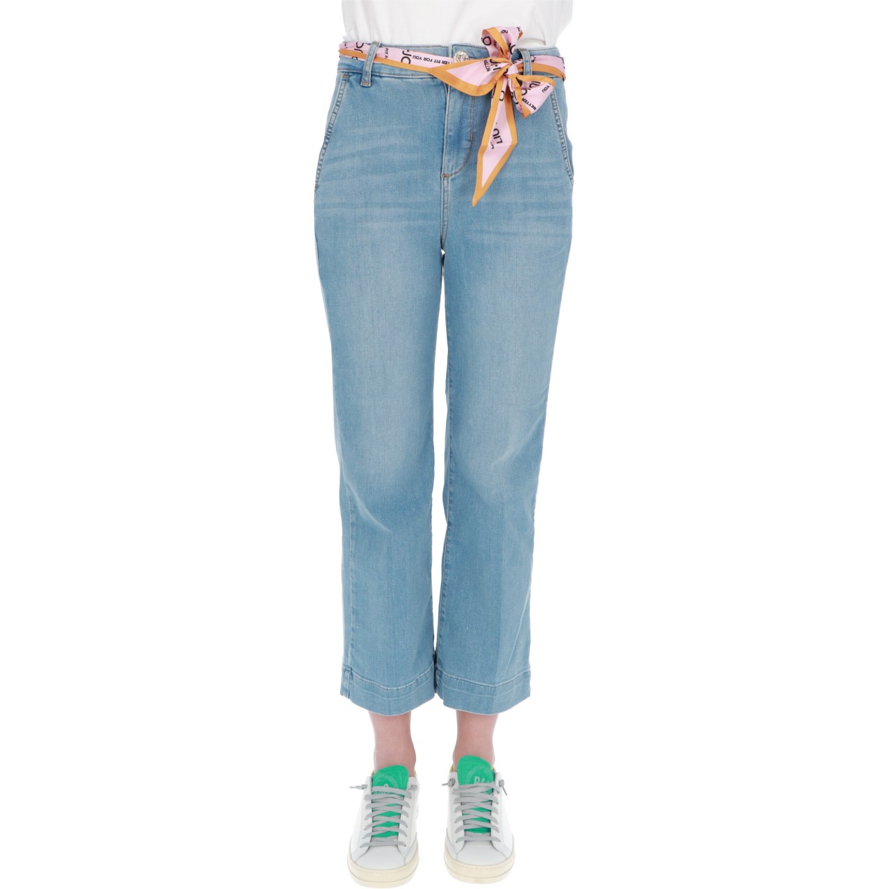Liu jo Jeans Liu Jo Jeans Donna Pant Filetti Cropped UA3075T