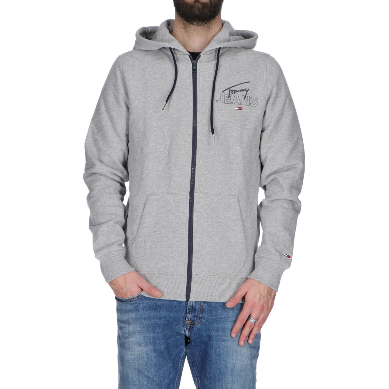 Felpa Tommy Hilfiger Uomo Graphic Zip Thru | FELPE | ABBIGLIAMENTO | UOMO |  Ochner Shop