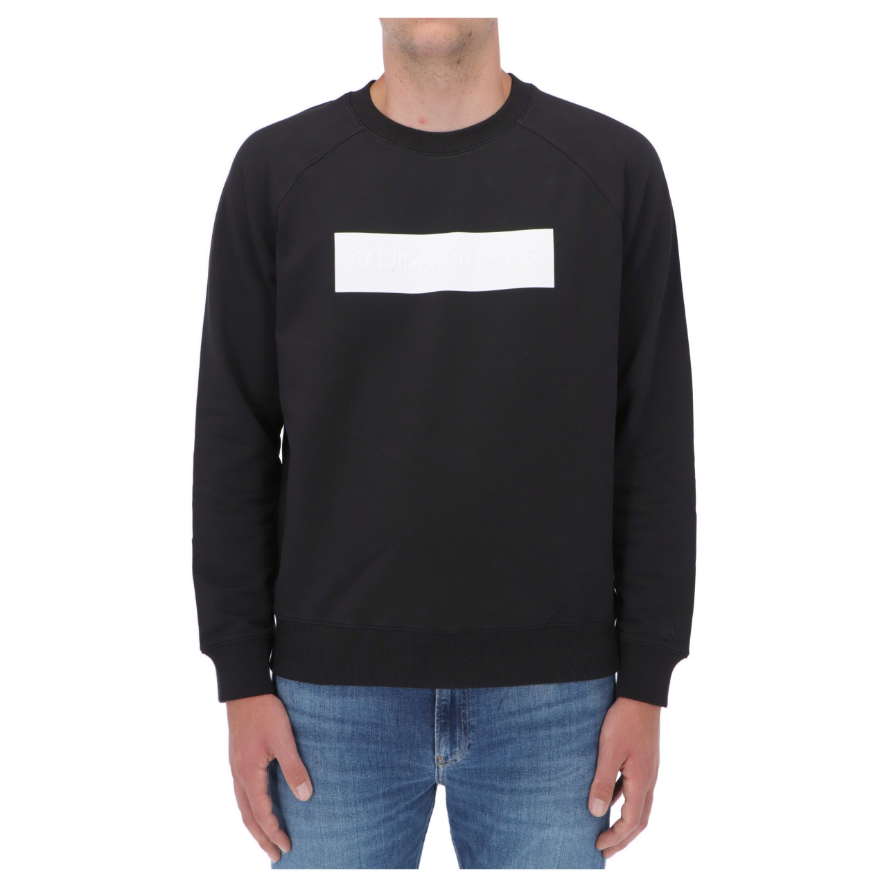 Calvin klein jeans Felpa Calvin Klein Jeans Uomo Blocking Logo Crew Neck 18170Q