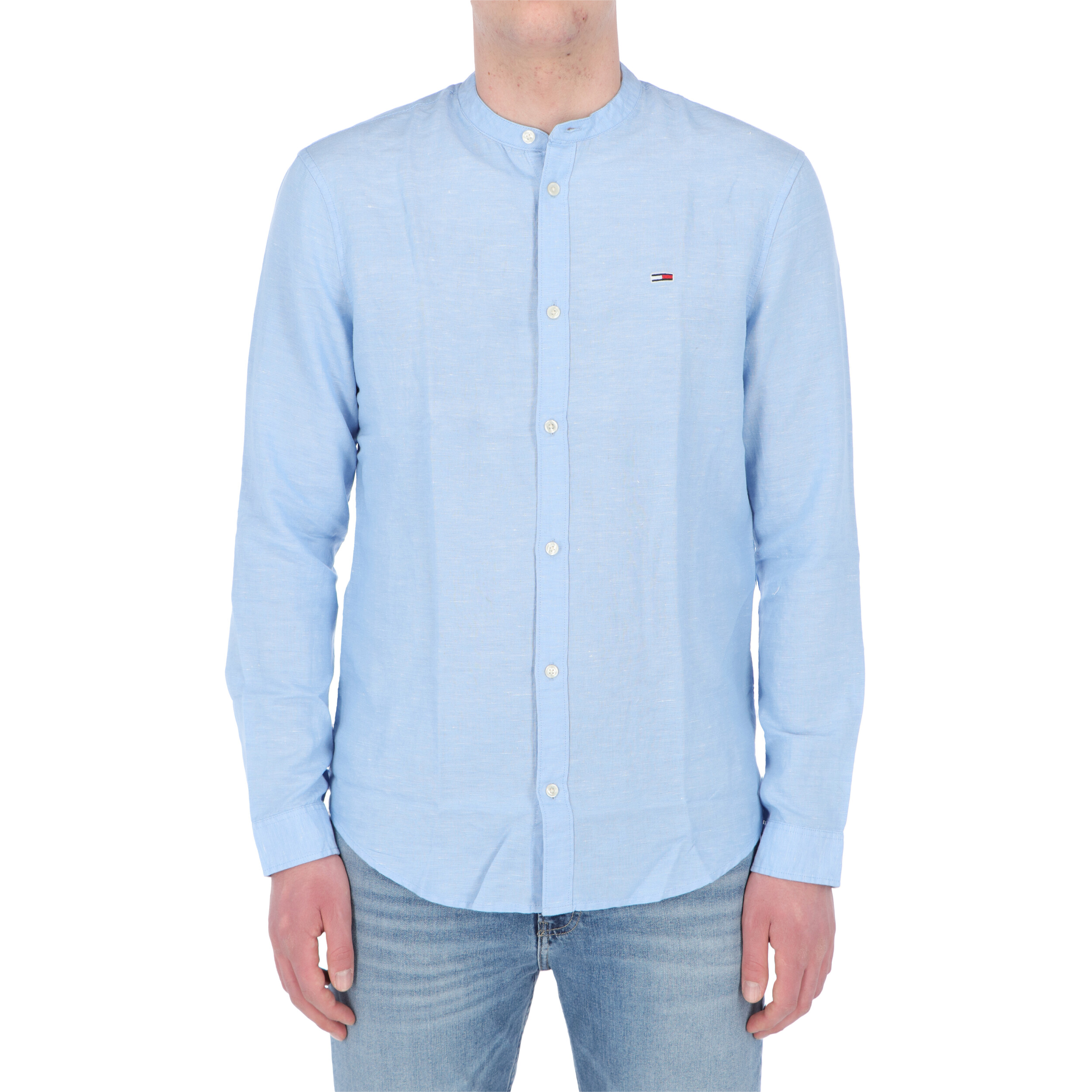 Camicia Tommy Hilfiger Jeans Uomo Mao Lino Blend | CAMICIE | ABBIGLIAMENTO  | UOMO | Ochner Shop