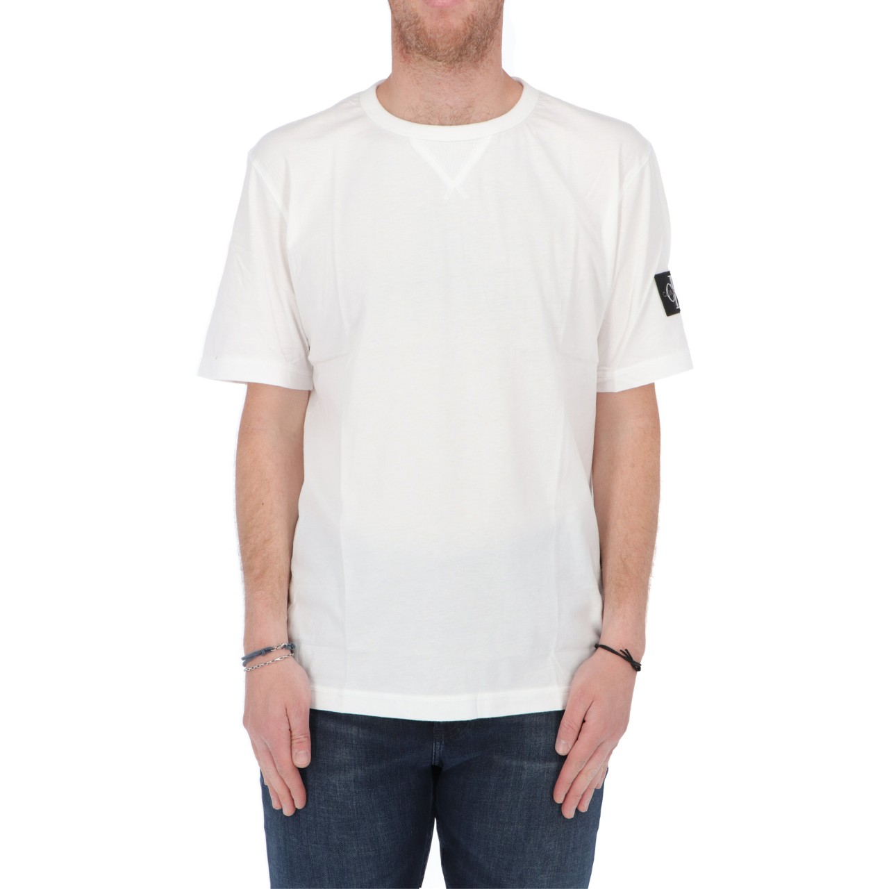 Calvin klein jeans Tshirt Calvin Klein Jeans Uomo Monogram Sleeve Badge 14051Q