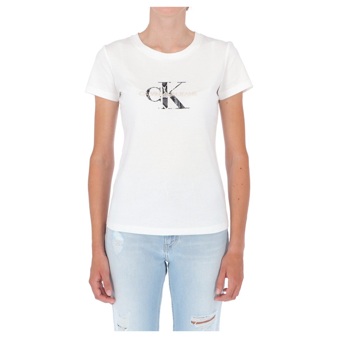 Calvin klein jeans Tshirt Calvin Klein Jeans Donna Seasonal Filled Monog 16250Q