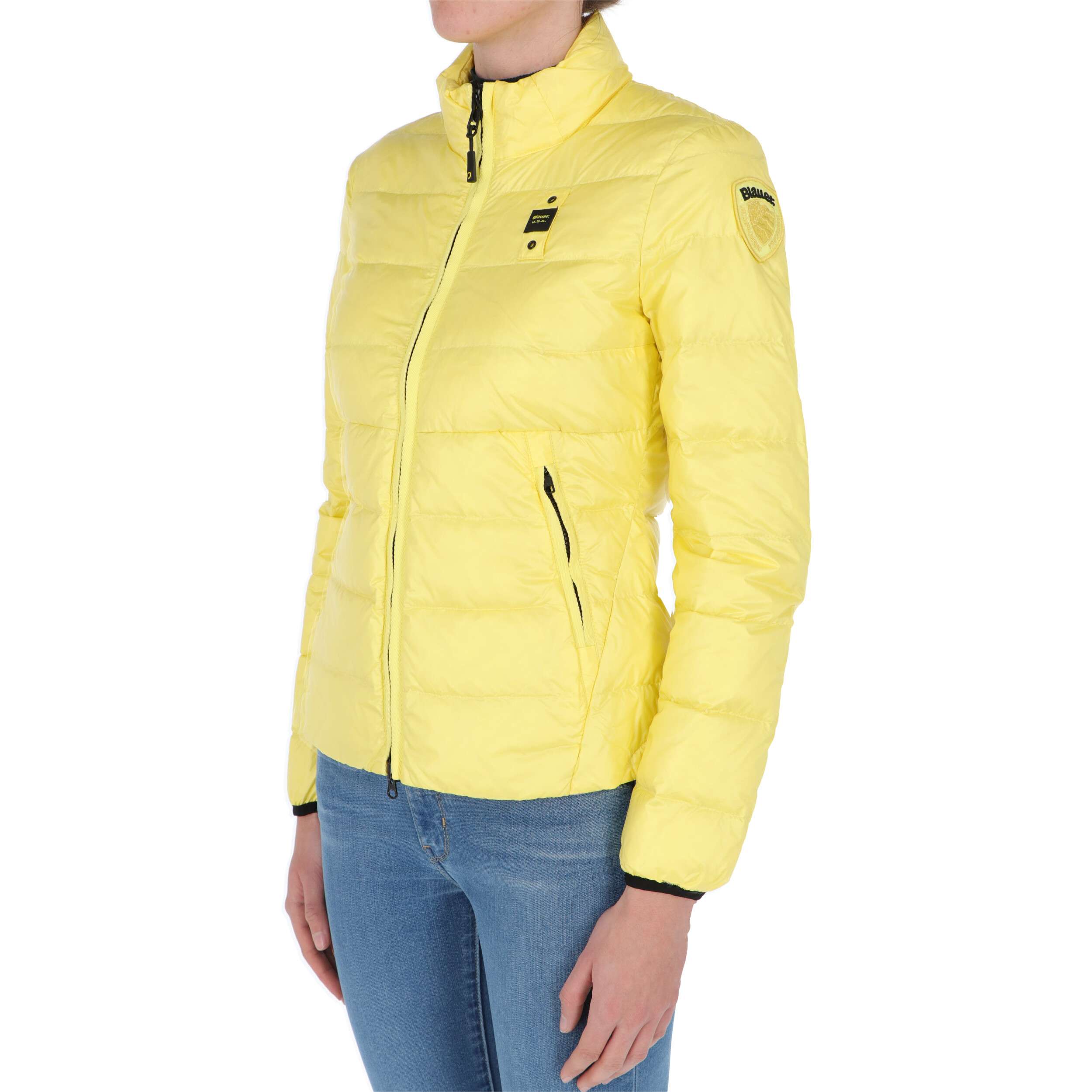 Giacca Piumino Blauer Uomo Giallo 100 Grammi Piumini Blauer Uomo