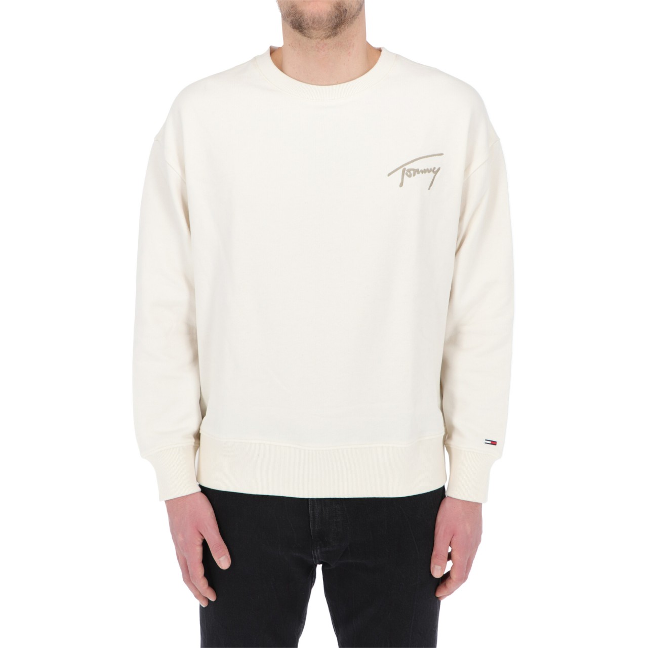 Tommy hilfiger Uomo Felpa Tommy Hilfiger Jeans Uomo Tjm Tommy Signature 12373R