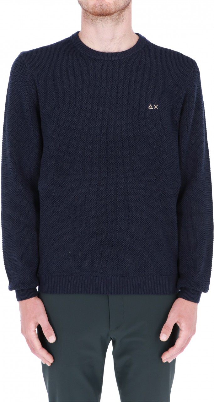 Sun68 Maglia Sun68 Uomo Round Rice Knit K42117S