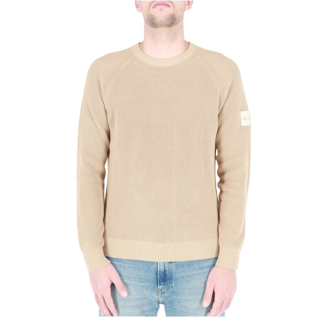 Calvin klein jeans Maglia Calvin Klein Jeans Uomo Badge Easy Sweater 23989W