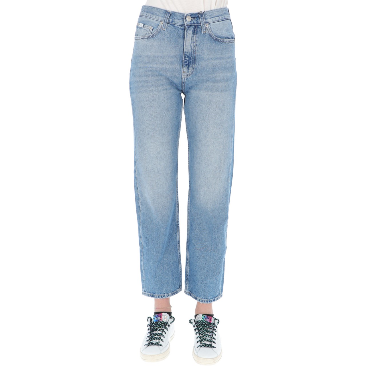 Calvin klein jeans Jeans Calvin Klein Jeans Donna High Rise Straight Ank 18629R
