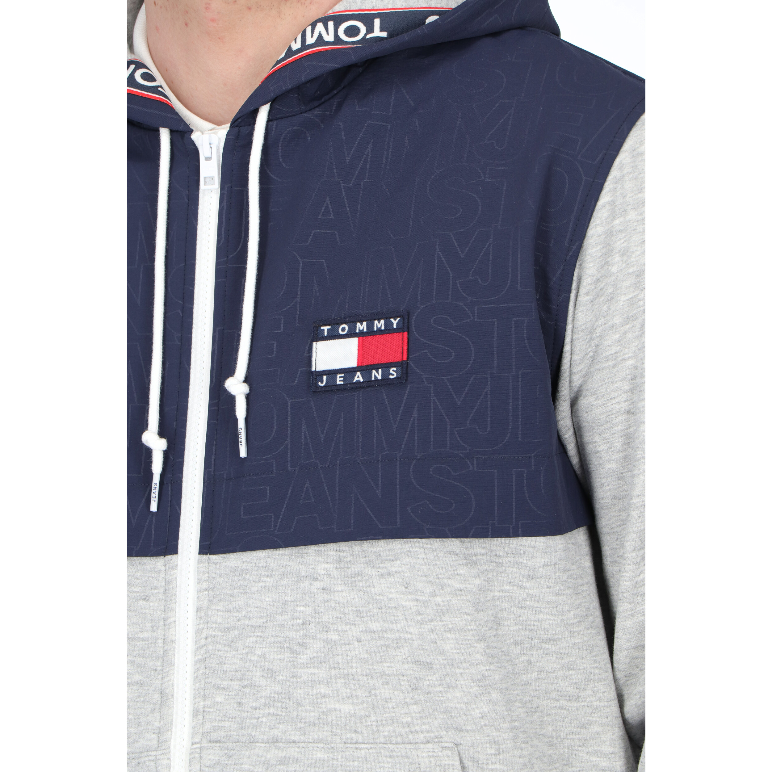 Felpa Tommy Hilfiger Jeans Uomo Cappuccio ContrastZip | FELPE |  ABBIGLIAMENTO | UOMO | Ochner Shop
