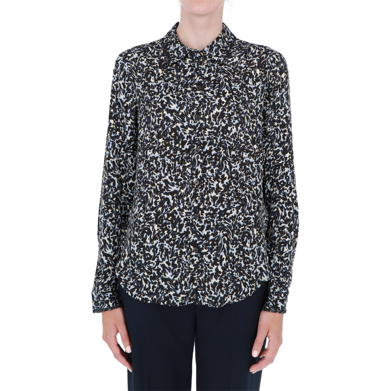 Scotch&soda Camicia Scotch&amp;Soda Donna Jacquard Manica Lunga 167822S