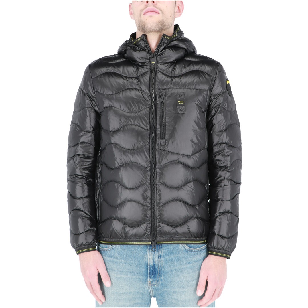 Blauer Uomo Piumino Blauer Usa Uomo Onda Cappuccio Wave 3030NW