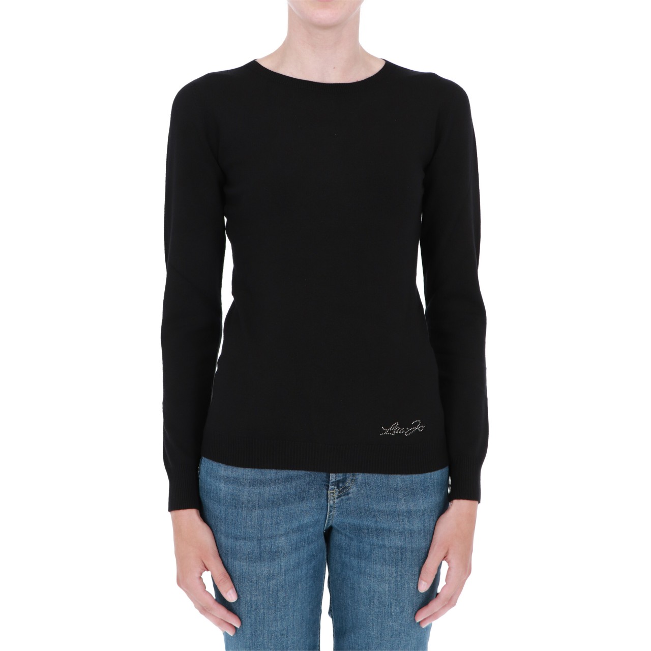 Liu jo Maglia Liu Jo Jeans Donna Manica Lunga Giro Collo WF2507S