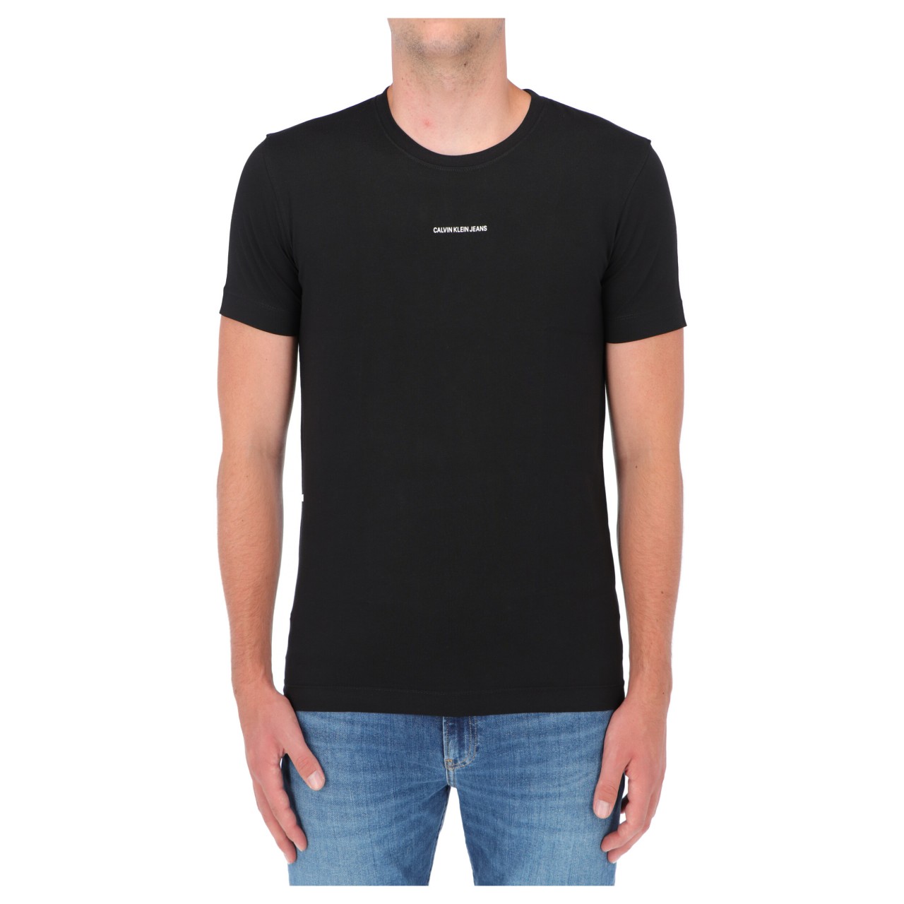 Calvin klein jeans Tshirt Calvin Klein Jeans Uomo Micro Branding Essenti 18067Q