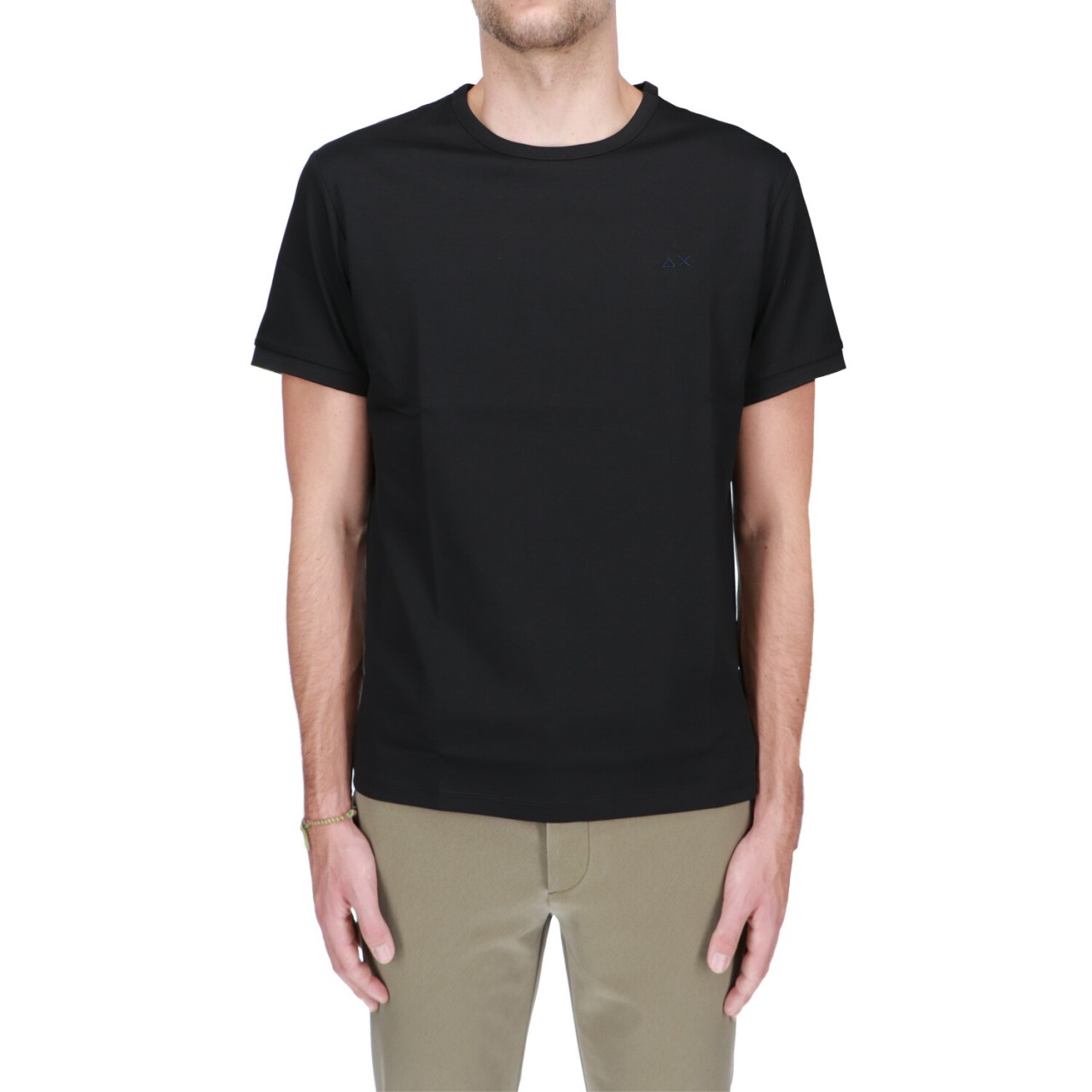 Sun68 Tshirt Sun 68 Uomo Pocket Solid Short Sleeves3 T43101U