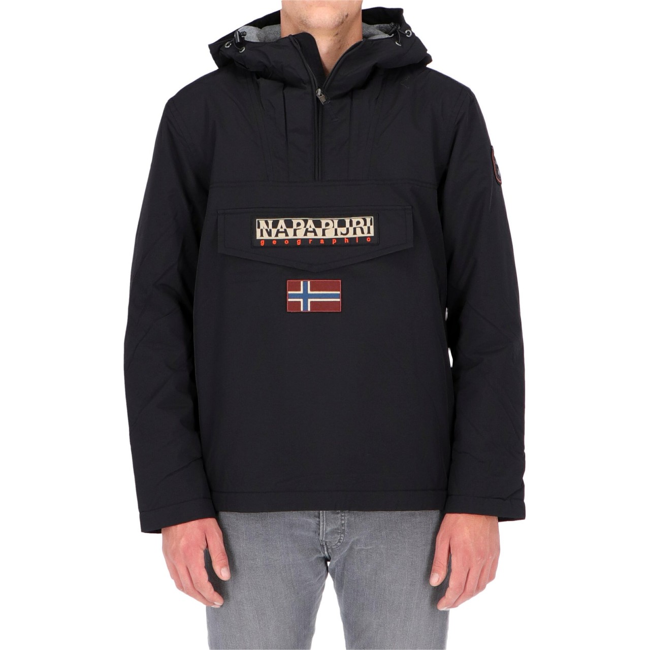 Napapijri Uomo Rainforest Napapijri Uomo Winter 1 Jacket Cappuccio RAINM