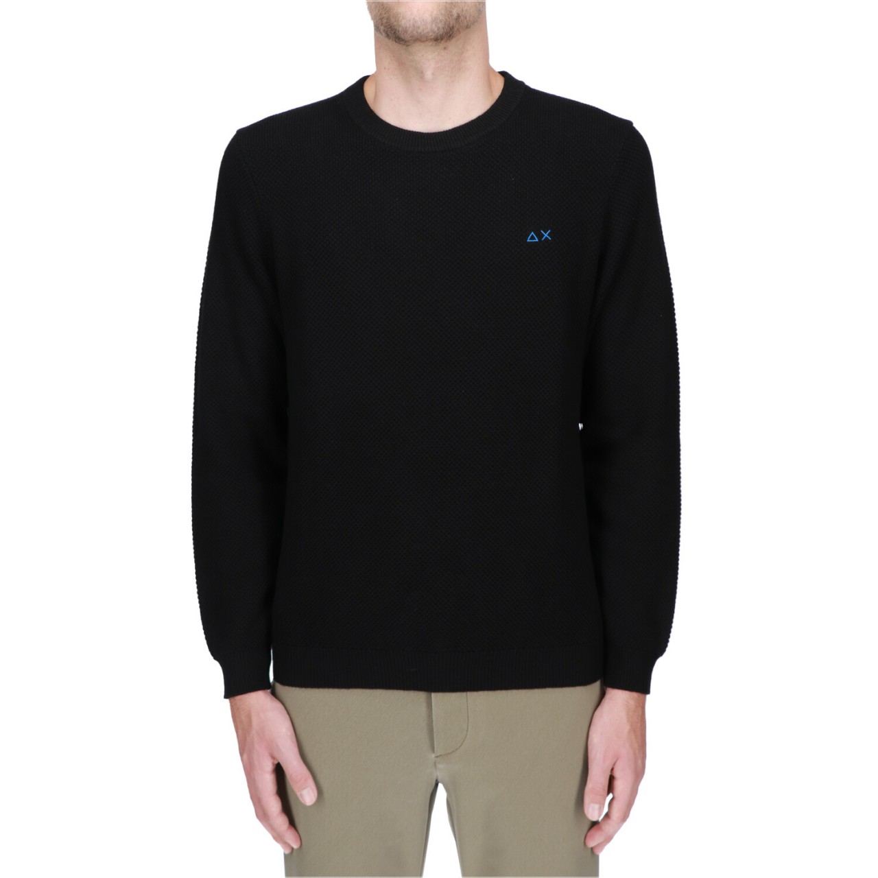 Sun68 Maglia Sun 68 Uomo Round Rice Knit K43120U