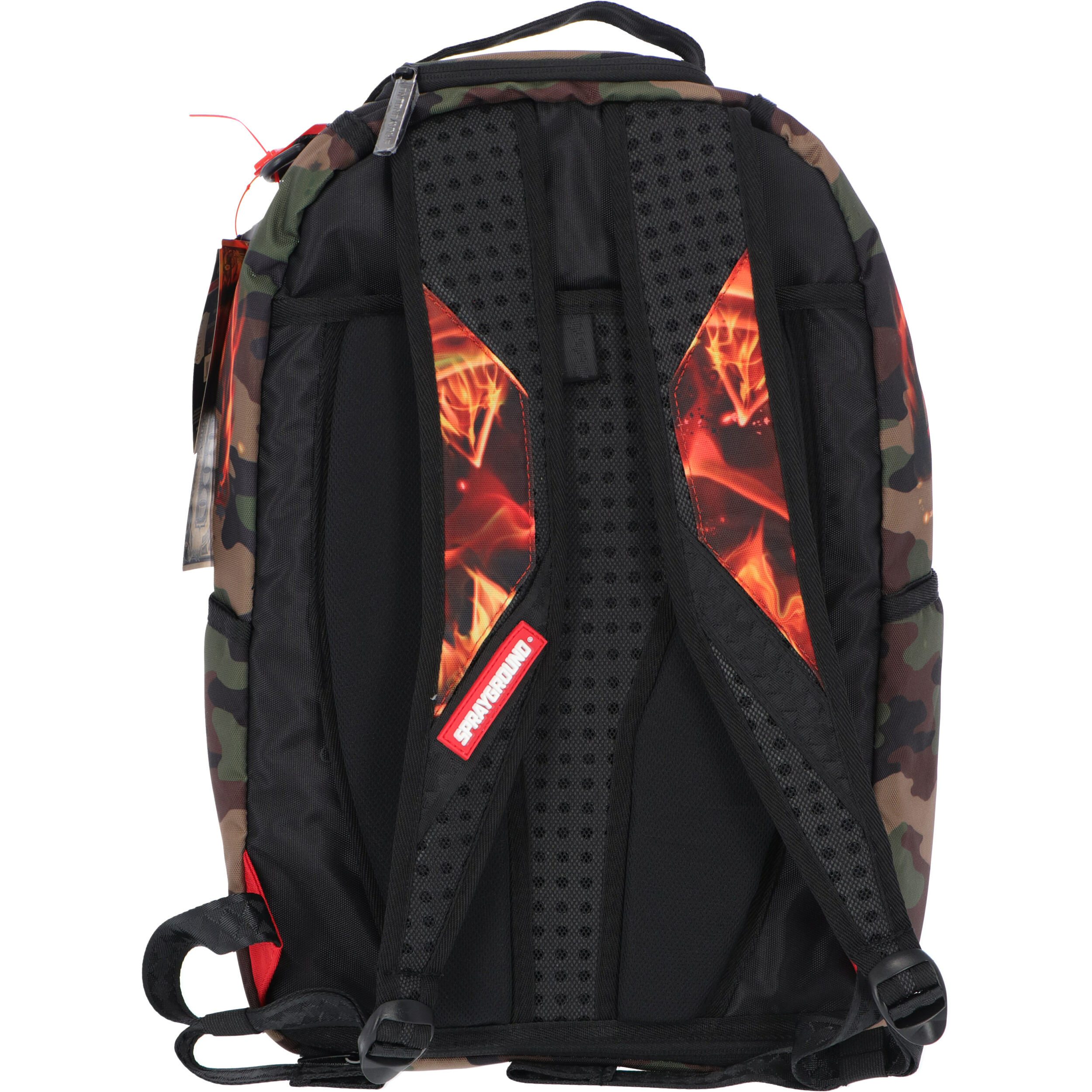 fire sprayground backpack