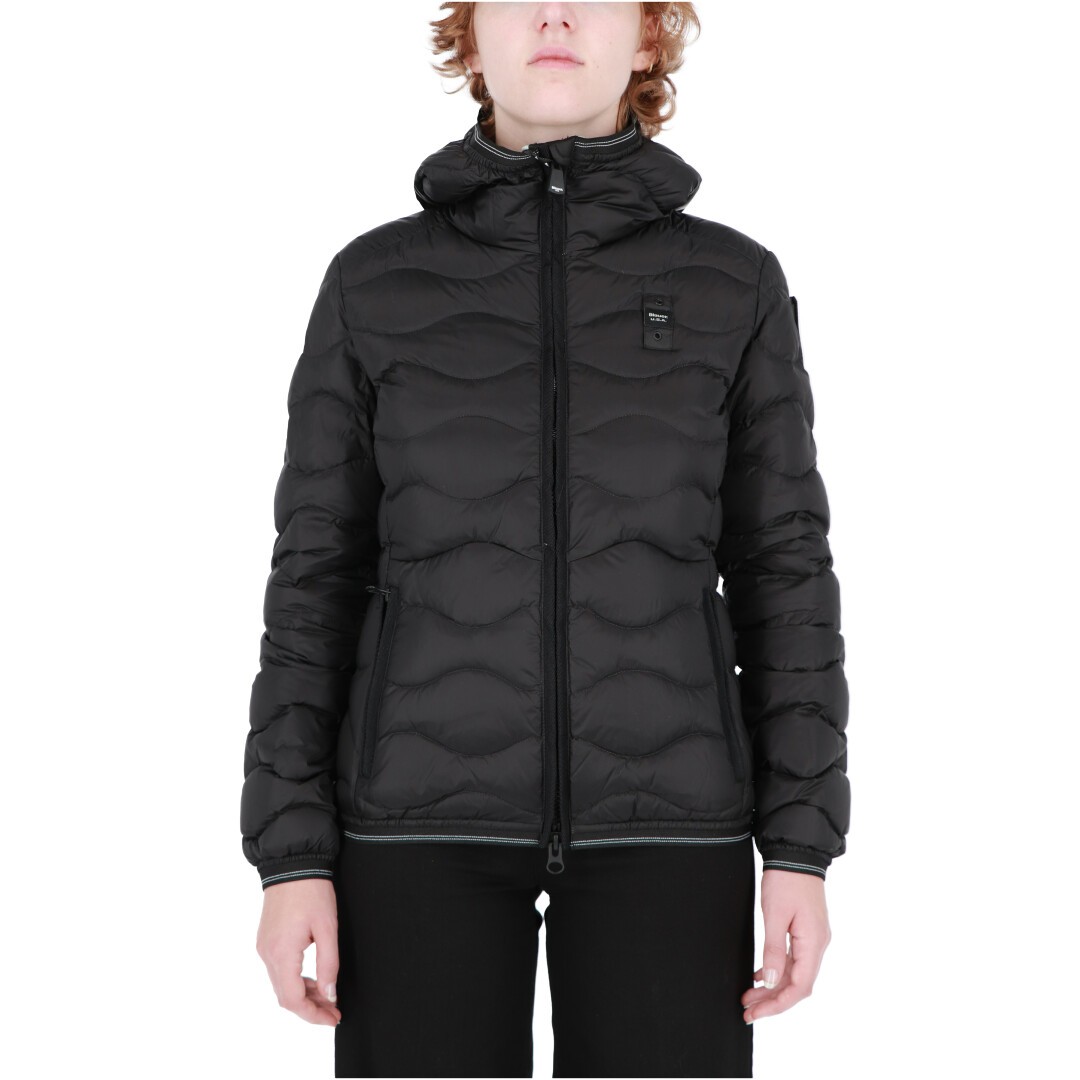 Blauer Donna Piumino Blauer Usa Donna Onda Cappuccio Camelia 3047W