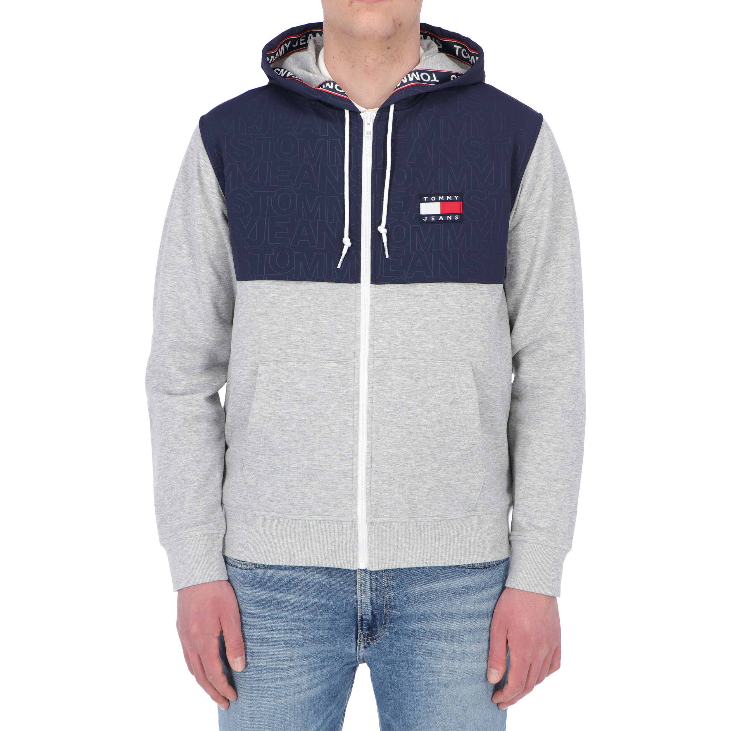 Felpa Tommy Hilfiger Jeans Uomo Cappuccio ContrastZip | FELPE |  ABBIGLIAMENTO | UOMO | Ochner Shop